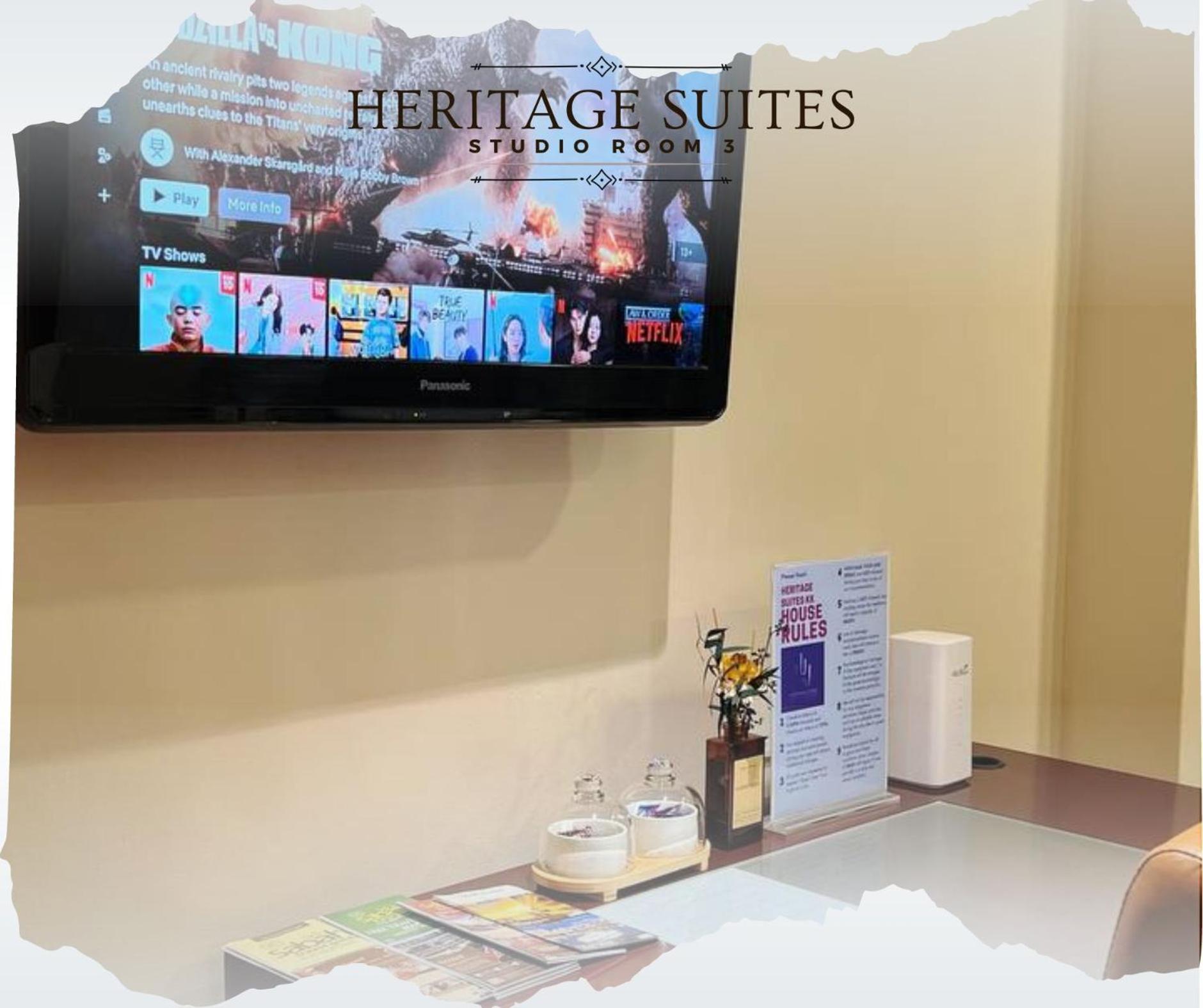 New Homestay !! Heritage Suites Near Imago Mall City Central , Free Highspeed Wifi & Netflix , Kota Kinabalu Exterior foto